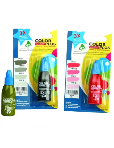 Color Plus 3x 30cc Blist Gris Taupe - COLOR PLUS