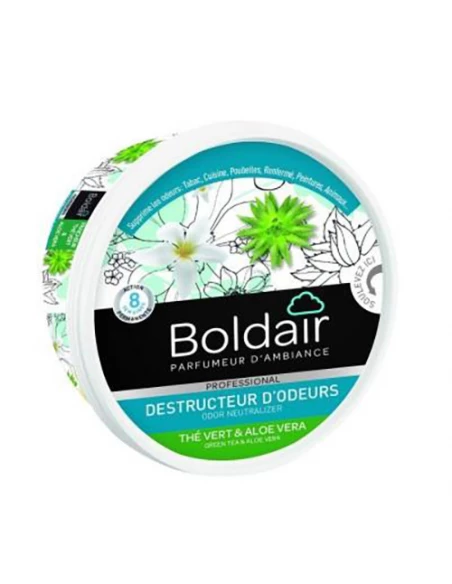 BOLDAIR Destructeur d'odeurs_300g_the_vert - BOLDAIR