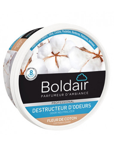 BOLDAIR Destructeur d'odeurs_300g_fleur_de_coton - BOLDAIR