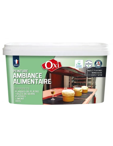 Peinture Ambiance alimentaire 2.5 litres blanc - OXI