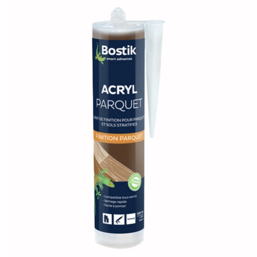 Mastic de finition Acrylique parquet 310ml chene clair - BOSTIK