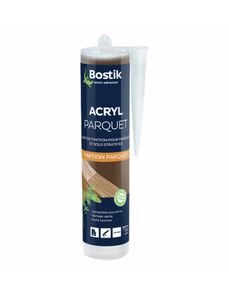 Mastic de finition Acrylique parquet 310ml chene clair - BOSTIK