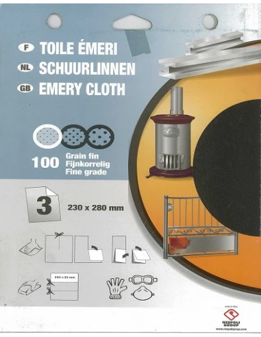 3 Abrasif Emeri Gr Super Fin - ROULOR