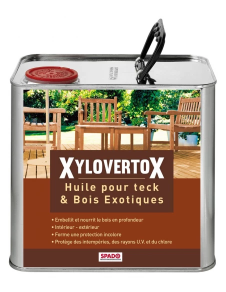 Xylovertox Huile de Teck Bois Exotique 2.5 litres - XYLOVERTOX