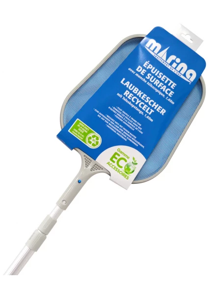 Marina Epuisette de Surface Et Manche Telescopique 1.60m - MARINA