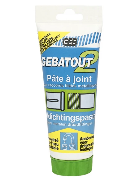 Gebatout Tube De 250g pour raccord fileté métallique - GEB