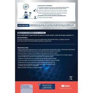 Bande Fibrées Anti-Infiltration 10mx9cm - RIPOLIN