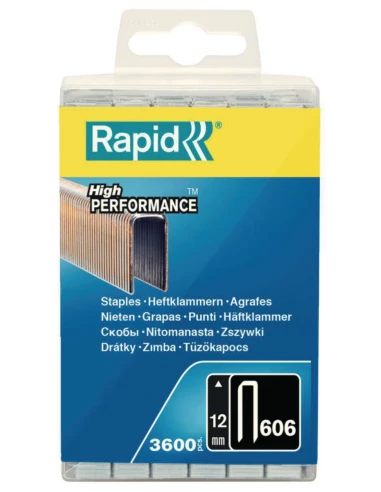 Agrafe n° 14 pour R606 diam 12mm galva boite 3600 pièces - RAPID