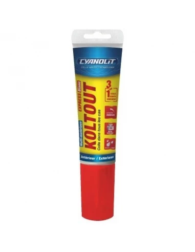 Colle cyanolit blanc tube 125 ml - KOLTOUT