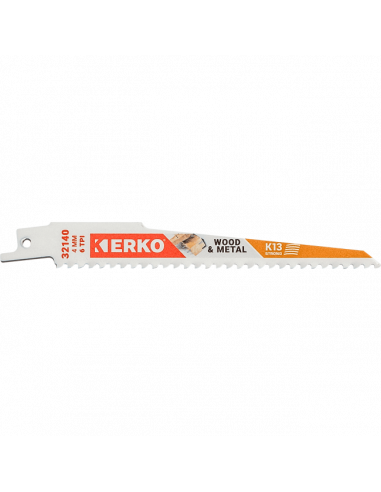 Lame scie sabre bim erko 150 mm 6 d bois et clous - carte de5