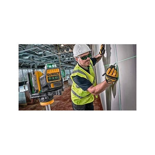 S.Of. Self-Leveling Green Laser Level With 3 Lines 360° Xr 12v With 2ah Li-Ion Battery Dce089d1g-Qw Dewalt