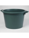 Baquet plastique 110 litres Rond Vert Canada - EDA