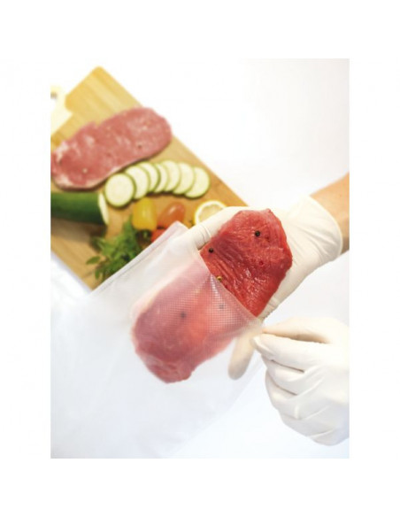 Sac sous vide gauffré 20x30cm poche de 50 sacs - LE PRATIQUE