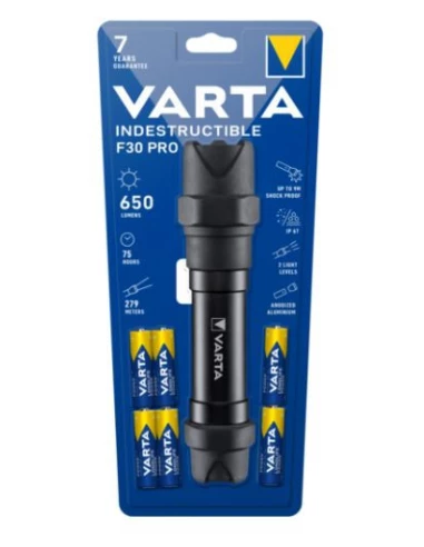 Lampe De Poche Indestructible F30 Pro Varta