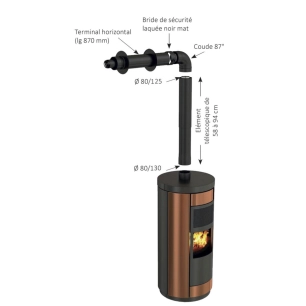 kit facade bioten 80/130 ( 4