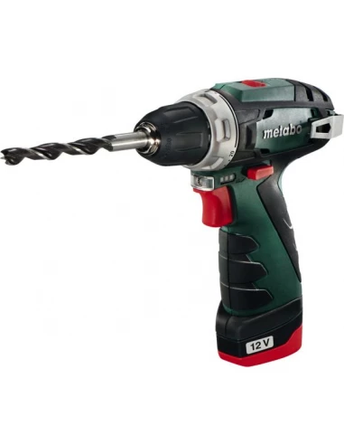 Perceuse visseurse 12 V POWERMAXX BS - 2 X 2,0 AH en coffret - METABO