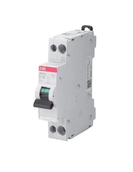 Disjoncteur 1P+N - Courbe C - 4,5 kA - A vis - 2A - ABB