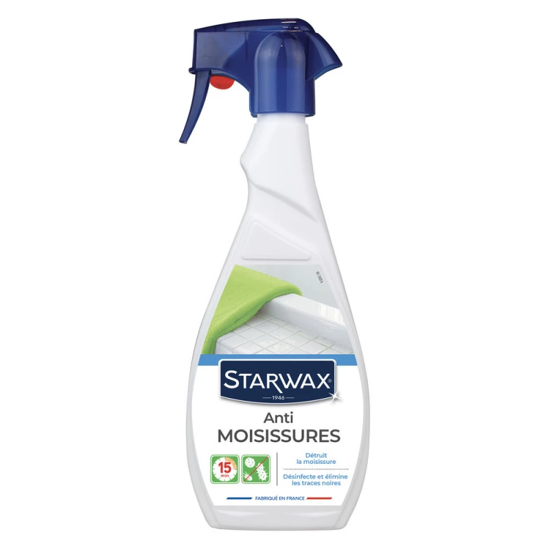 Vaporisateur anti-moisissures 500 ml - joints et salle de bains - STARWAX