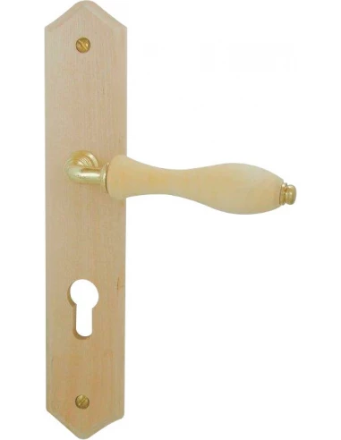 Poignée de porte bois Rustique Clé i - DT2000