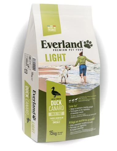 Aliment chien croquettes Light Adult stérilisé 15 Kg - EVERLAND