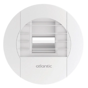 Bouche d’extraction pour VMC hygroréglable bain et WC 125mm 45m3/h - 542467 - Atlantic