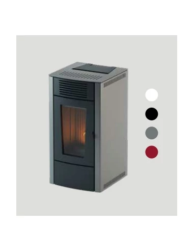 habillage Poêle à granulés DALIA AIR 6 S1 RED couleur gris