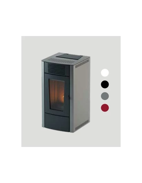habillage Poêle à granulés DALIA AIR 6 S1 RED couleur gris