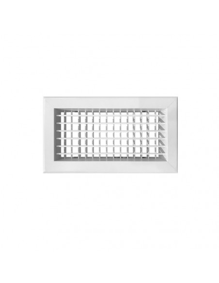 Grille de Soufflage DD300x100 Diffusion d'air optimisée - Baillindustrie