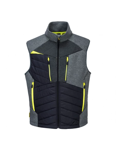 Gilet DX4 Baffle couleur : Gris Métal taille M - PORTWEST