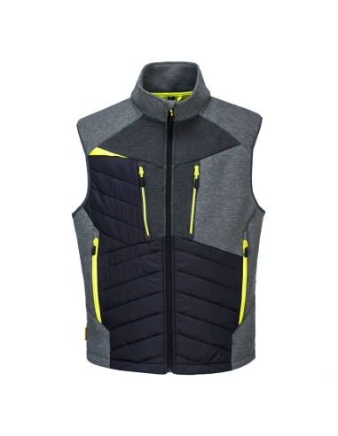Gilet DX4 Baffle couleur : Gris Métal taille XXL - PORTWEST