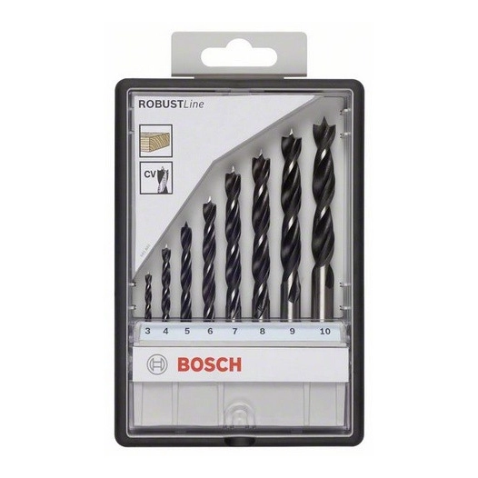 foret bois en coffret de 8pcs