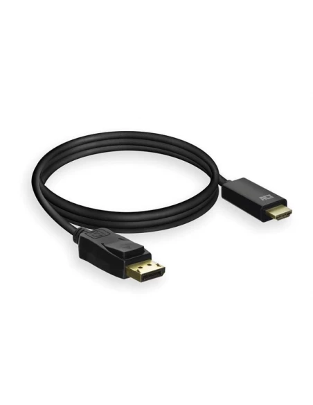 câble adaptateur displayport vers hdmi - 4k @ 30 hz - 1.8 m