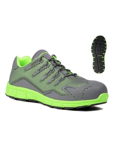 Chaussure de sécurité FLUORITE S1P Basse vert fluo pointure 43 - COVERGUARD