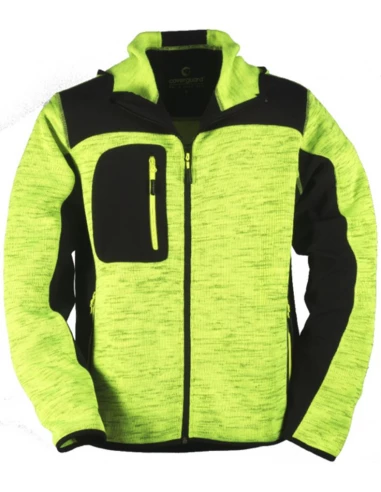 Veste softshell BORA jaune fluo taille XL - COVERGUARD