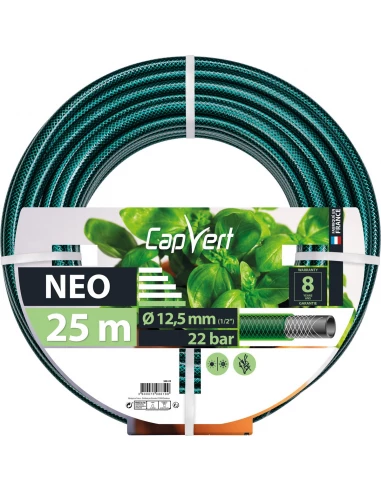 Tuyau d'arrosage neo 12,5 x 25 - CAP VERT