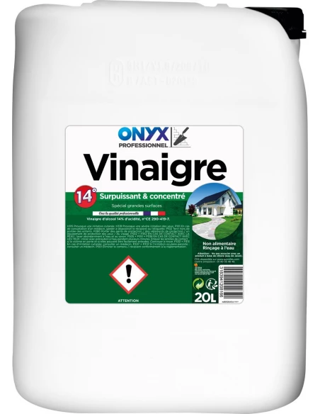 Vinaigre D'alcool 14° Bidon 20 litres - ONYX