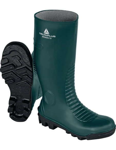 Bottes de sécurité en PVC Bronze 2s5 sra pointure 42 - DELTA PLUS