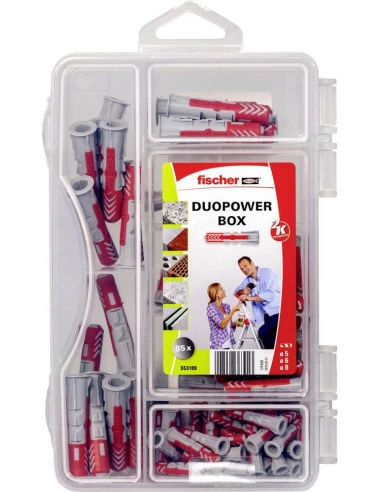 85 Chevilles DUOPOWER-Box - Fischer