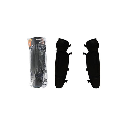 Paire de jambières de protection, ou protège tibia OZAKI pour débroussaillage avec attaches clipsabl