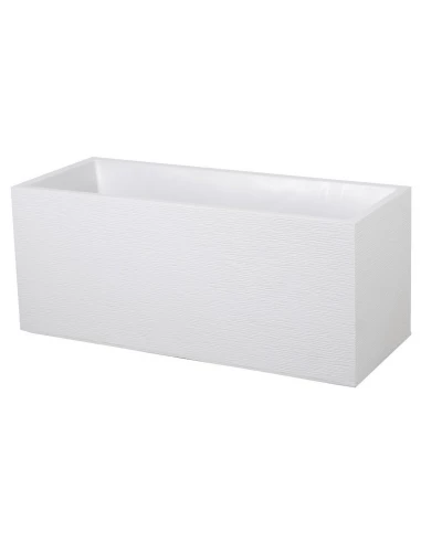 Jardinière plastique GRAPHIT 98 99,5 x 39 x 43 blanc - EDA