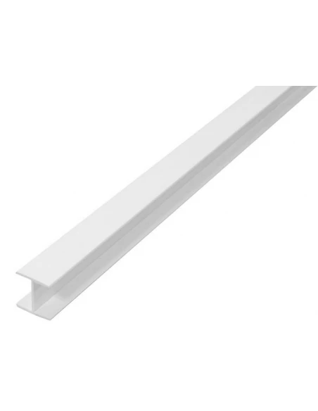 Raccord pour panneau H 25X11-1M PVC Blanc