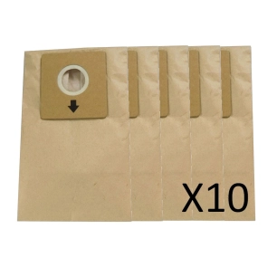 sac papier aspirateur lotx10