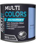 Peinture multi-support satin soyeux  0.5l bleu lavande - BATIR