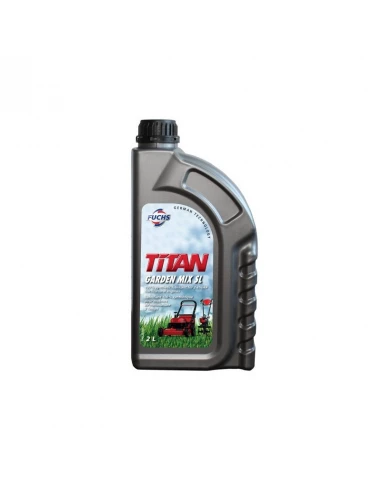 Huile moteur 2 temps TITAN GARDEN mix SL - 1 litre - FUCHS lubrifiant france