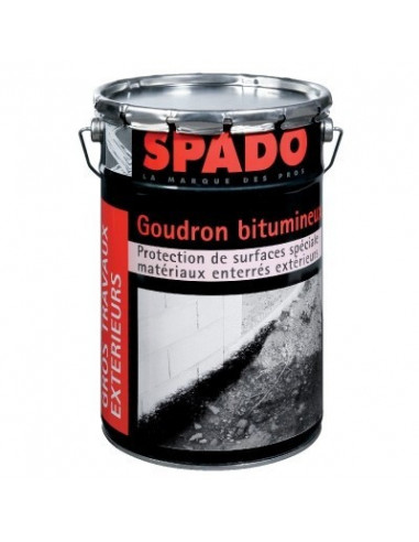 Goudron Bitumeux Spado 4L Protection Étanchéité Durable - Spado