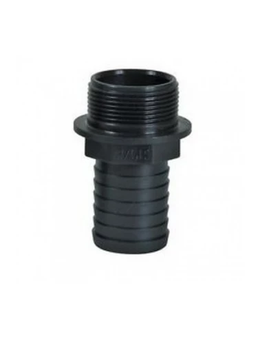 Manchon droit cannelé Diamêtre 20mm filetage 15X21 - RAIN IRRIGATION