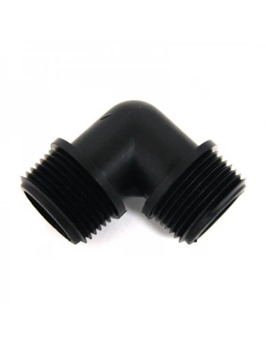 Coude egal polypropylene mâle 26x34