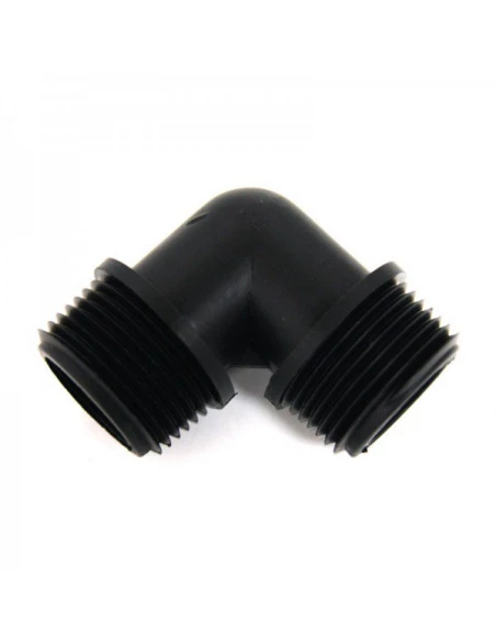 Coude egal polypropylene mâle 26x34