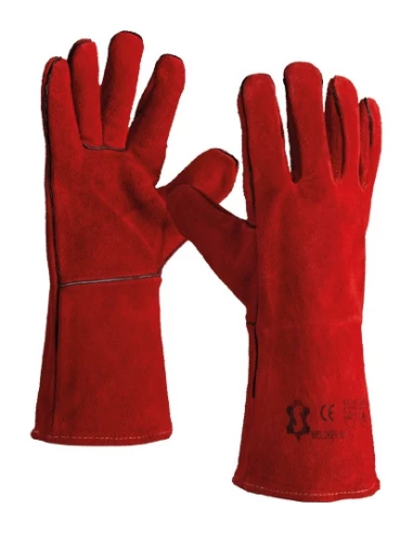 gant soudeur rouge weldkev t10