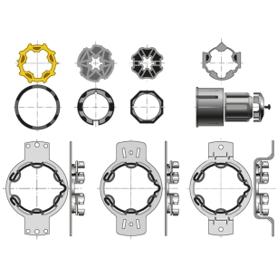 Kit accessoires bloc-baie pour volet roulant - Somfy